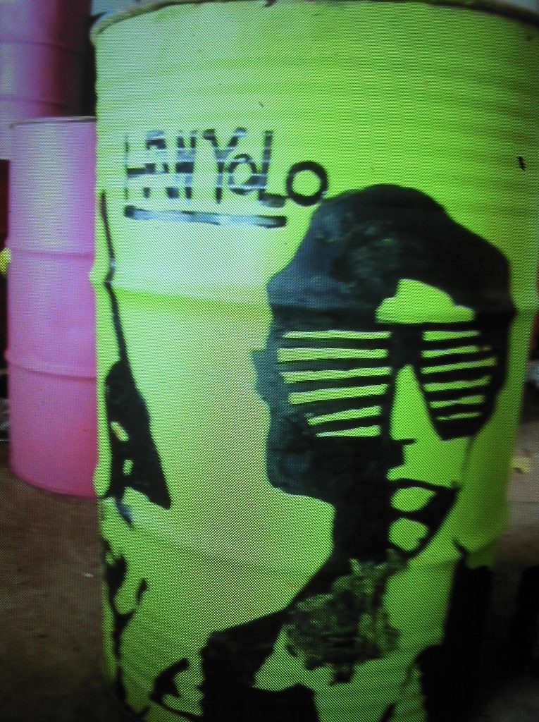 glastonbury charity bins 2013 han yolo